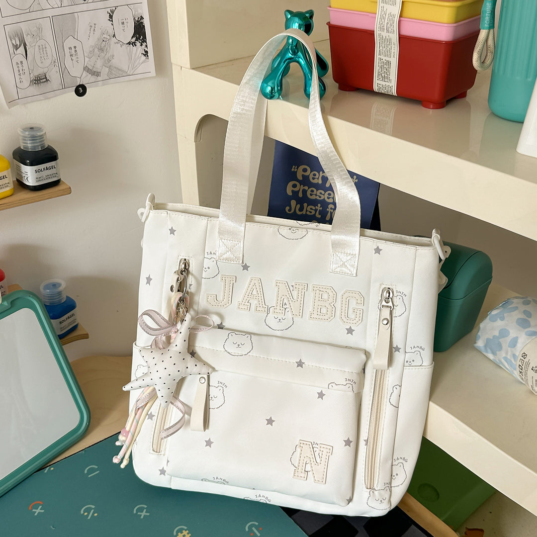 Casual Character-Embellished Backpack Stornfield