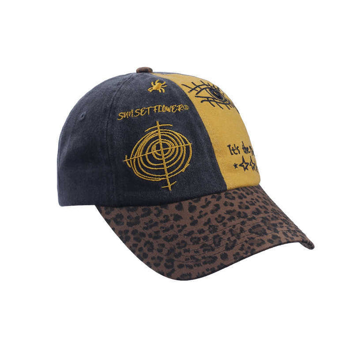 Men's Artistic Mixed Fabric Baseball Cap Stornfield