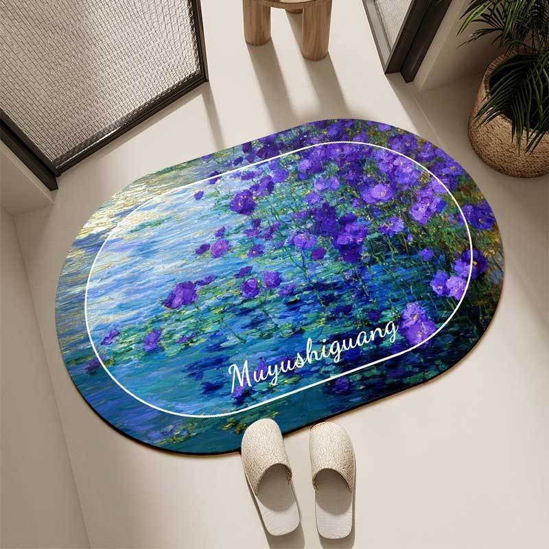 Artistic Floral Decor Rug