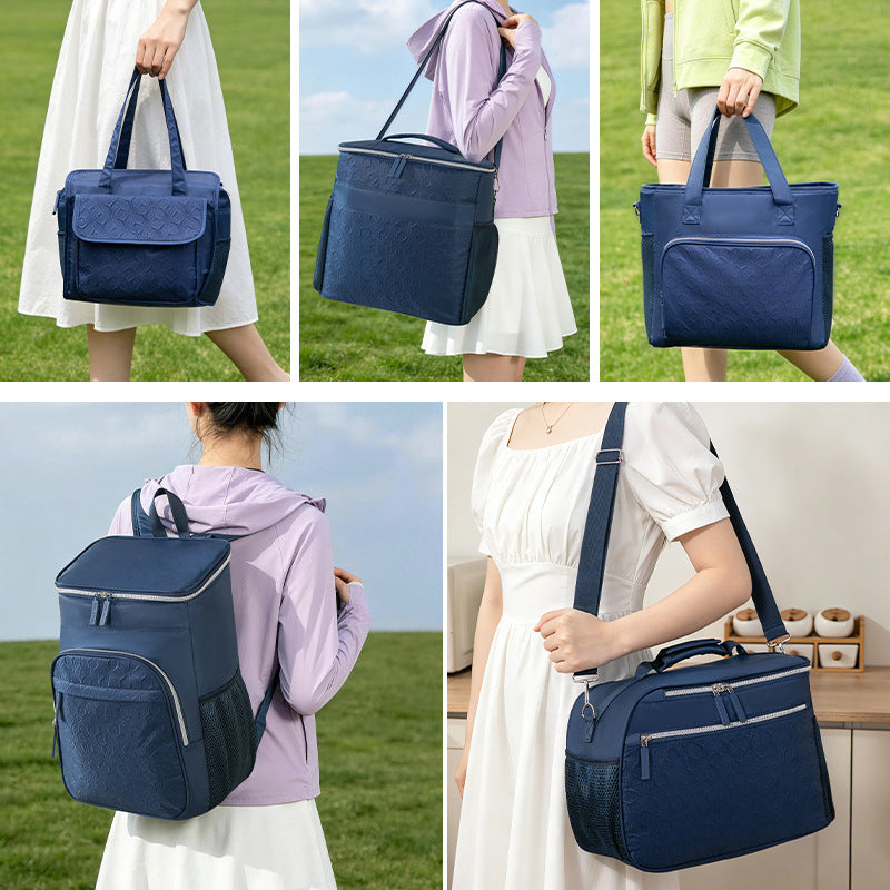 Insulated Cooler Bag With Integrated Compartments Stornfield
