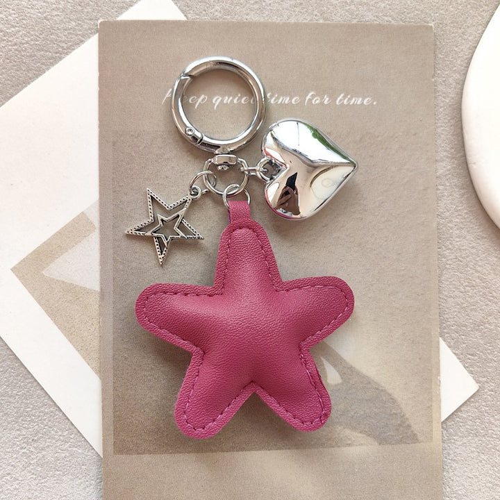 Keychain with star and heart design Stornfield