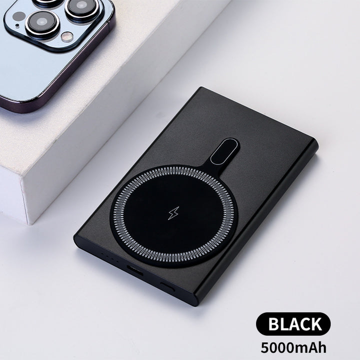 Portable Magnetic Power Bank with Fast Inductive Charger Stornfield