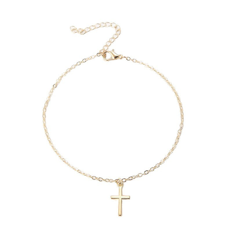 Delicate Cross Charm Bracelet Stornfield