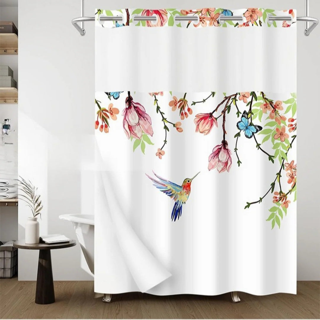 Artistic Floral Shower Curtain Stornfield