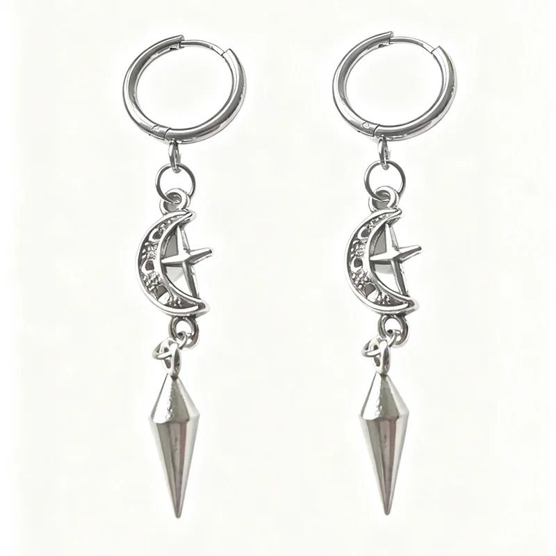 Heart-Inspired Cross Dangle Earrings Stornfield