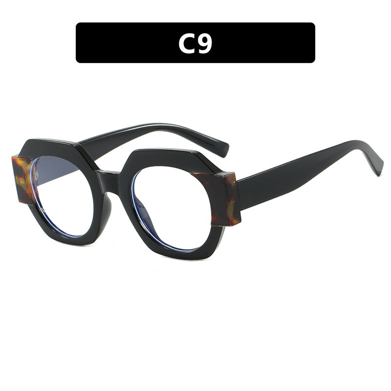 Ladies trendy sunglasses in hexagonal design Stornfield