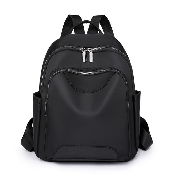 Sleek Minimalist Zip-Front Backpack Stornfield