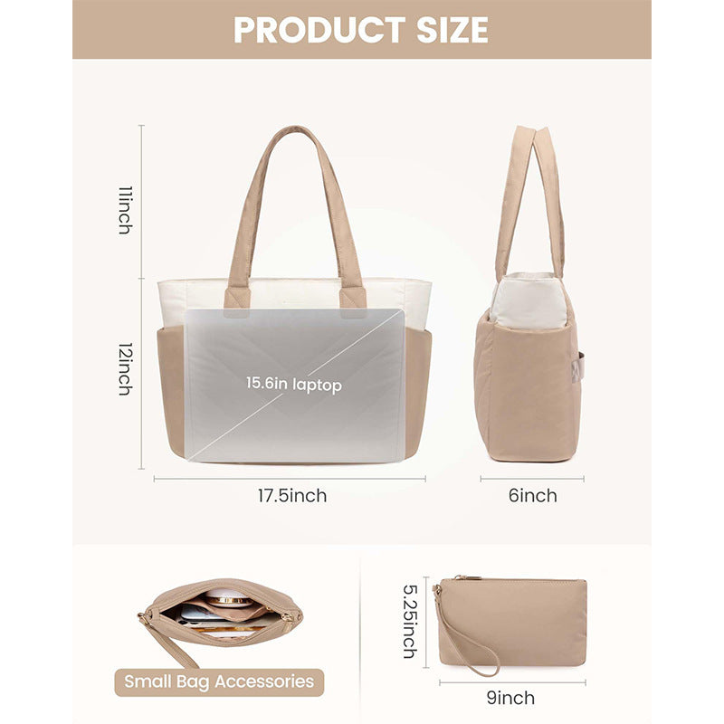 Multifunctional everyday bag with detachable cosmetic bag Stornfield