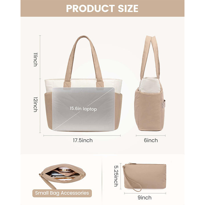Multifunctional everyday bag with detachable cosmetic bag Stornfield