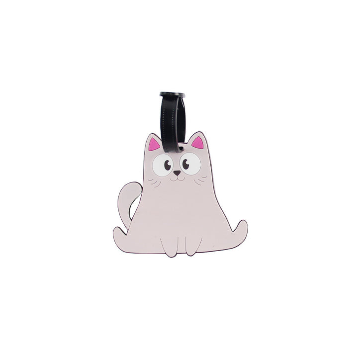 Playful Cat Luggage Tag Stornfield