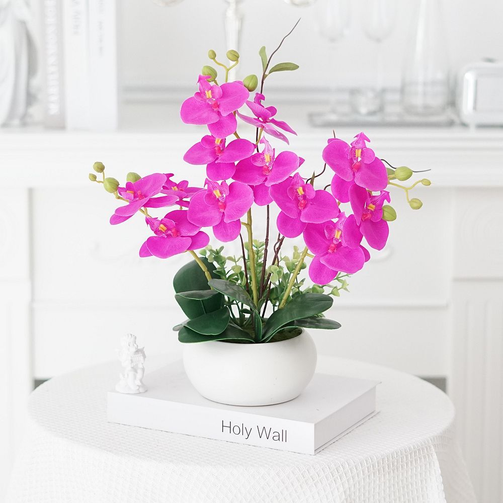 Realistic Artificial Orchid Decoration