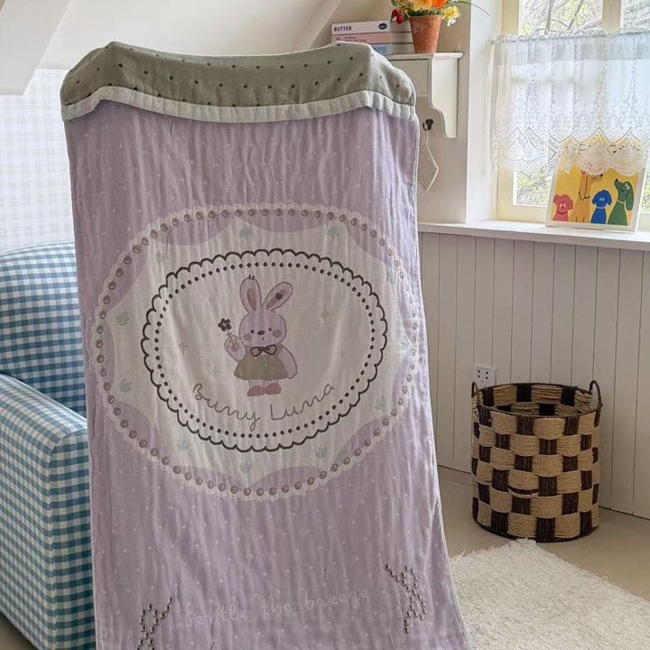 Cotton Muslin Decorative Duck Swaddle Blanket