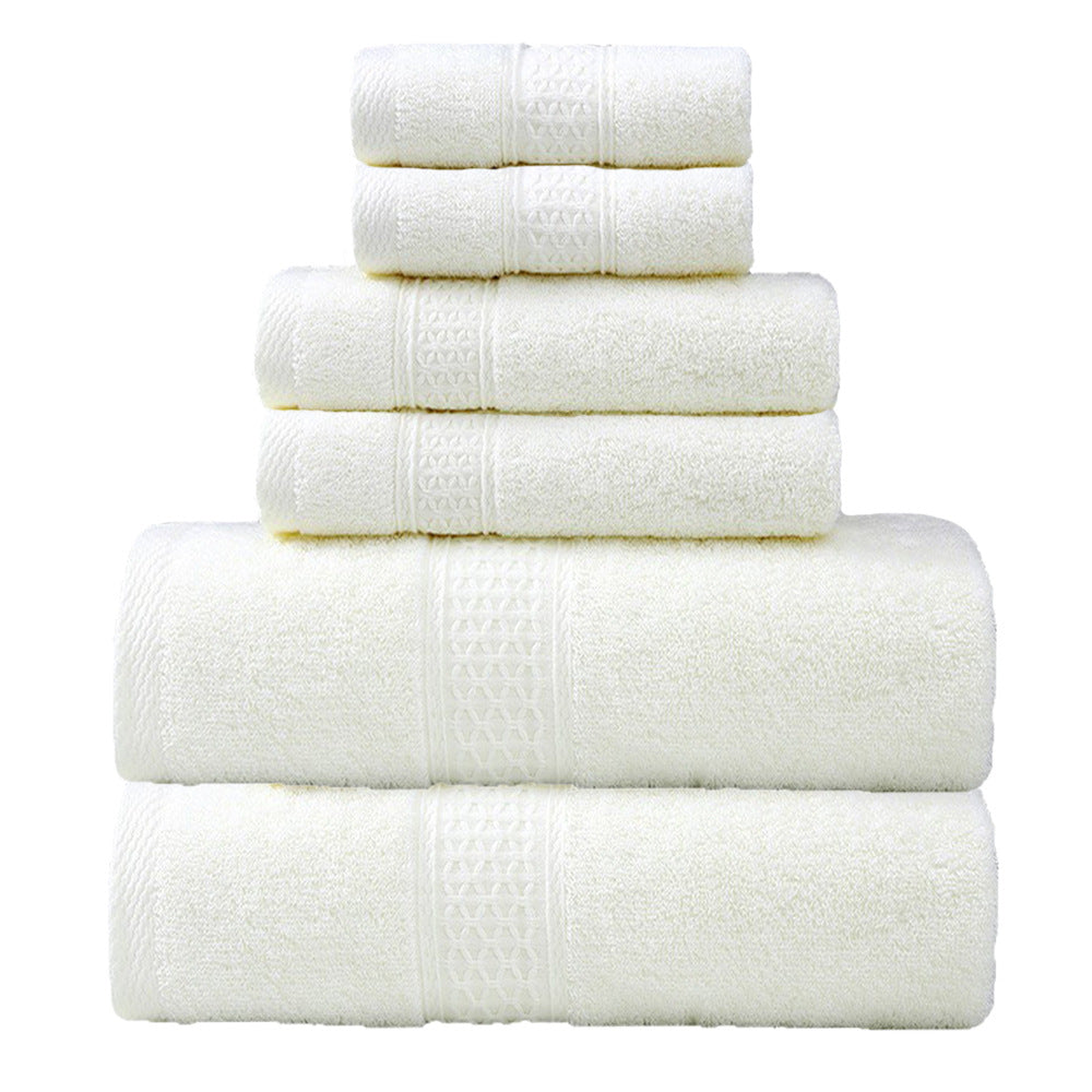 Terry Towel Set with Elegant Border Stornfield