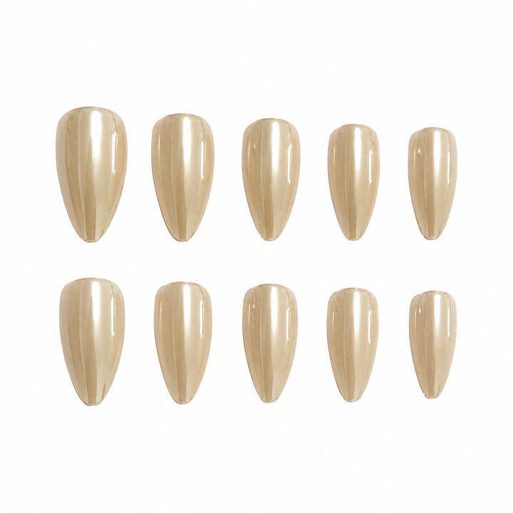 Artificial nails with high-gloss finish and elegant design Stornfield