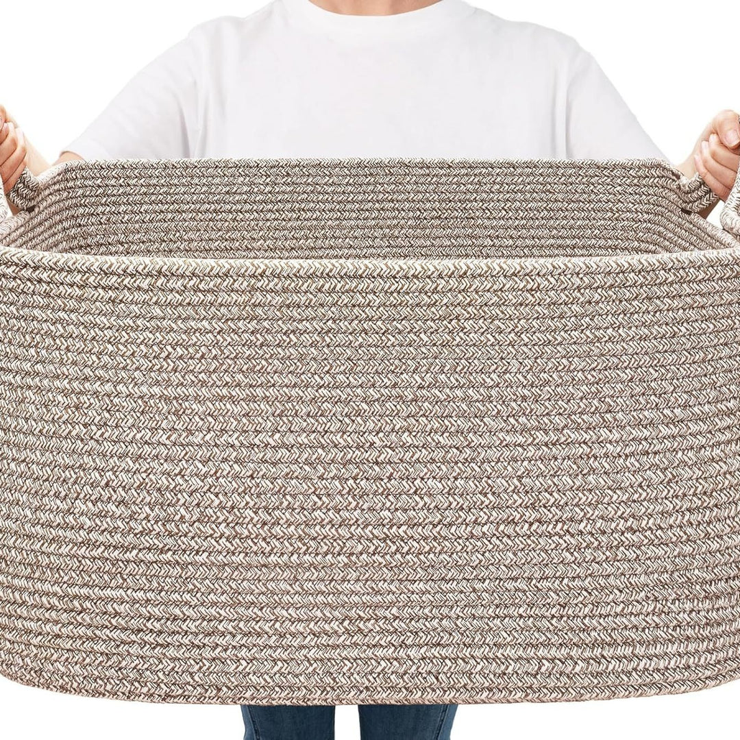 Women Versatile Storage Basket with Sturdy Handles Stornfield