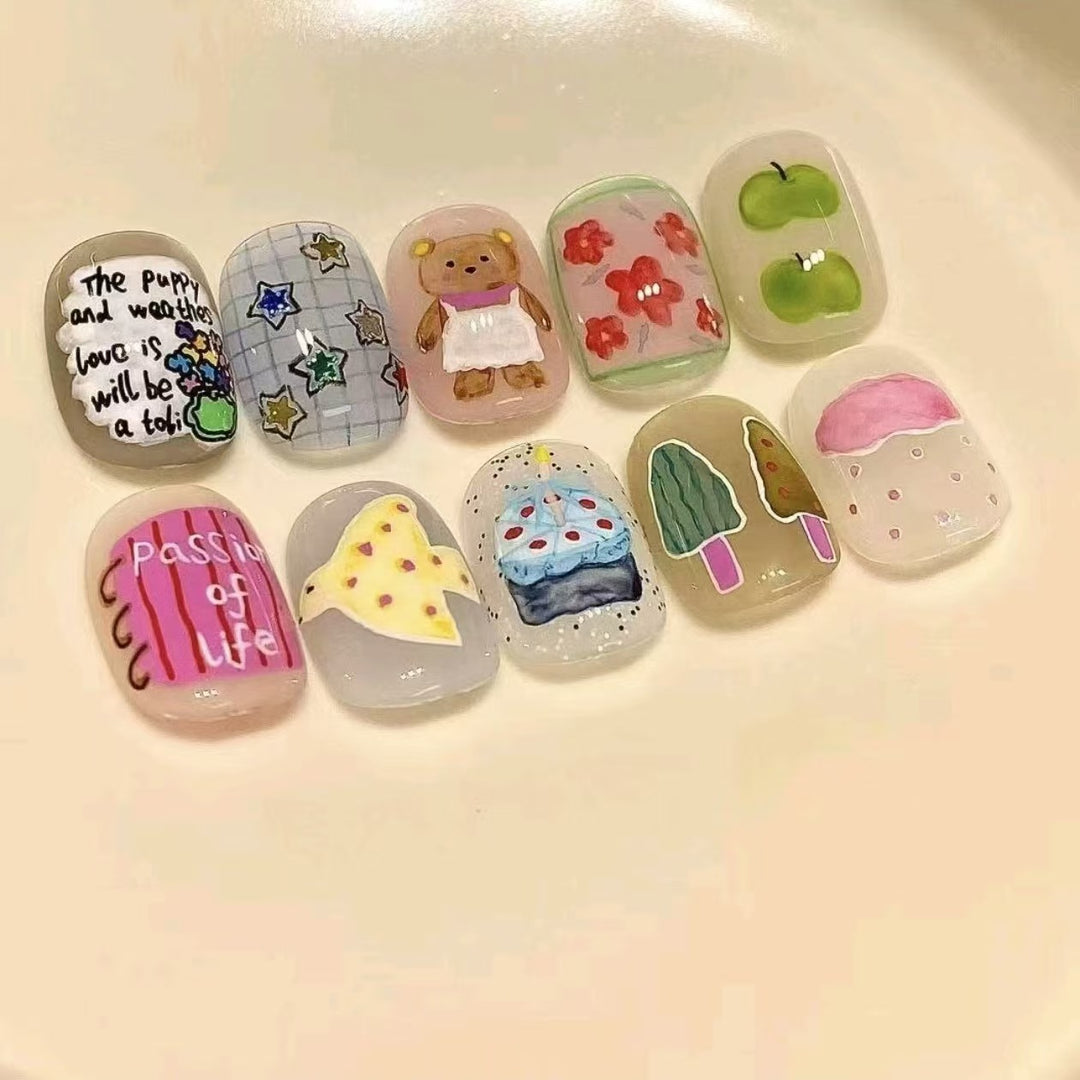 Artistic Character Nail Art Set Stornfield
