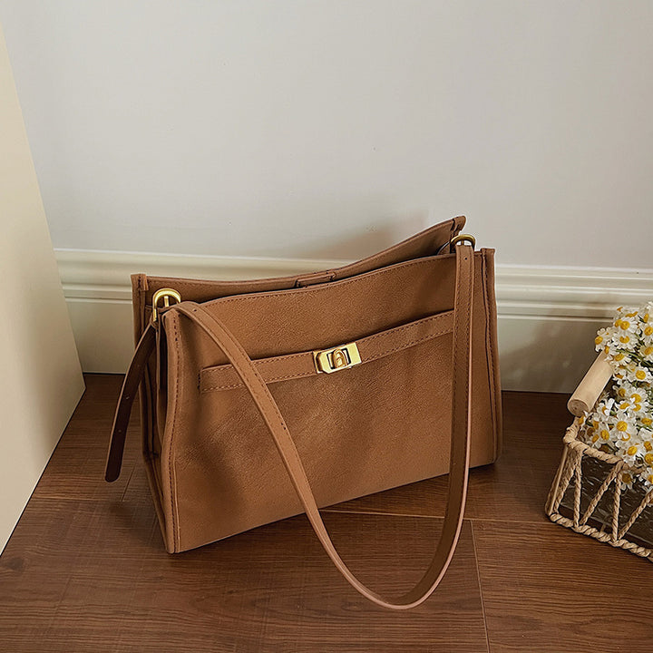Elegant Leather Tote Bag