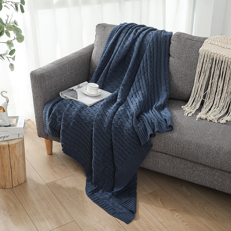 Home Cozy Knitted Throw