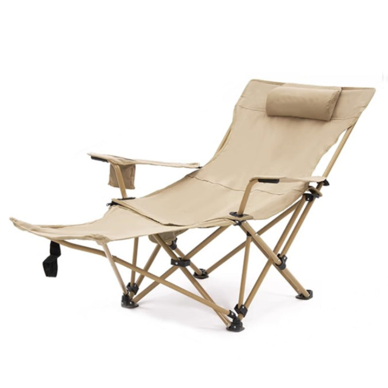 Comfortable camping chair with adjustable backrest Stornfield