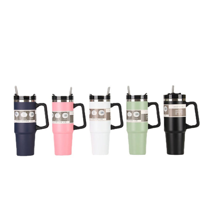 Ladies Insulated Portable Drinking Cup with Straw Stornfield