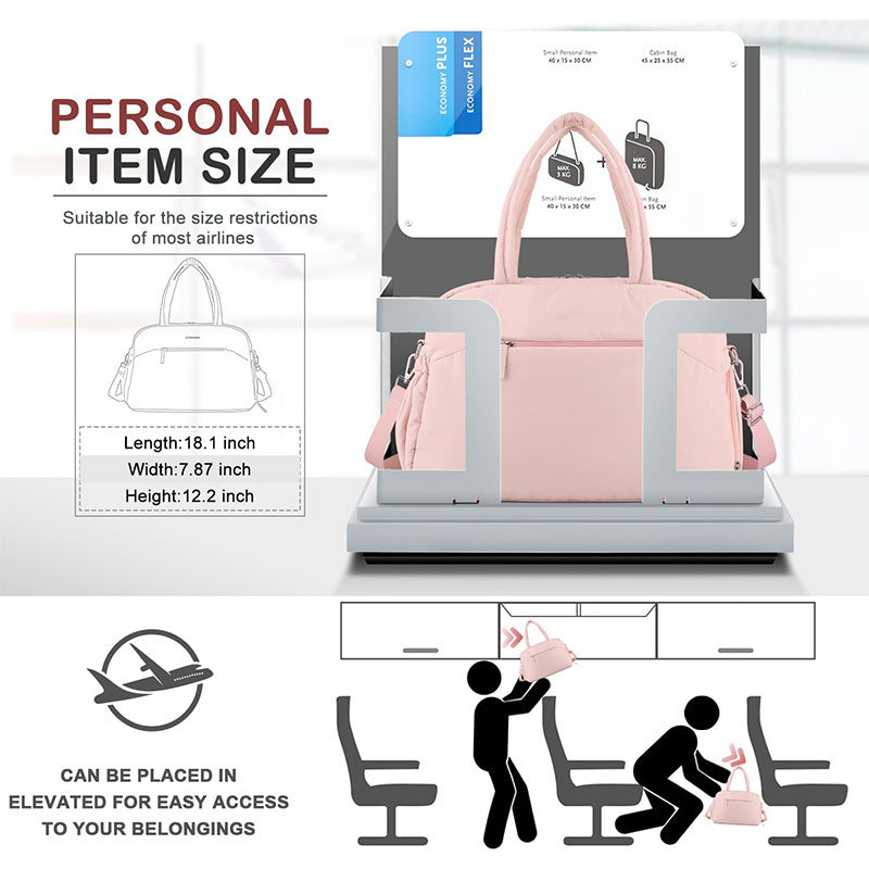 Multifunctional travel bag with insulated inner compartment Stornfield
