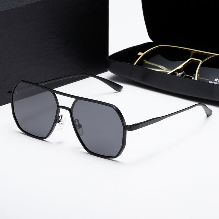 Women's innovative fashionable sunglasses with rectangular frame Stornfield