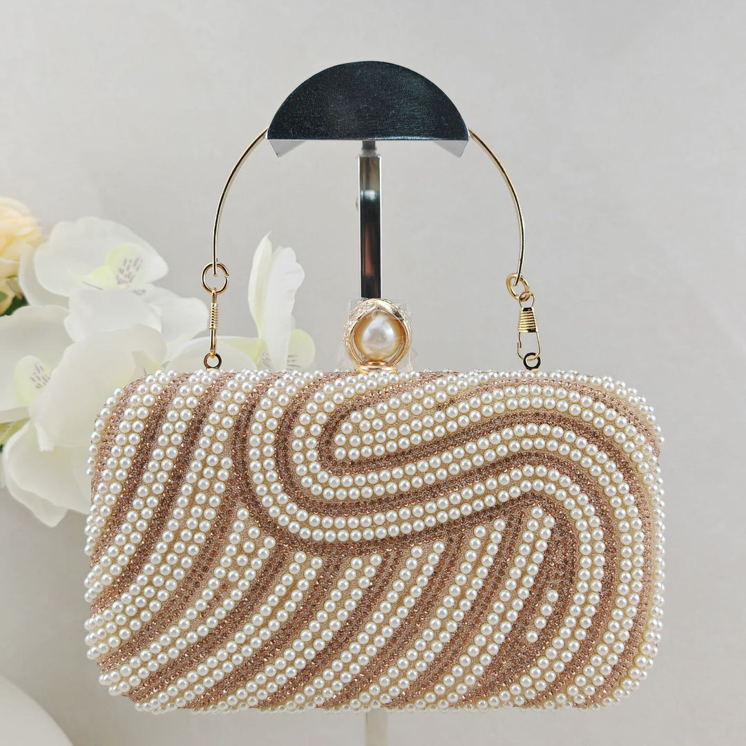 Elegant Beaded Evening Clutch