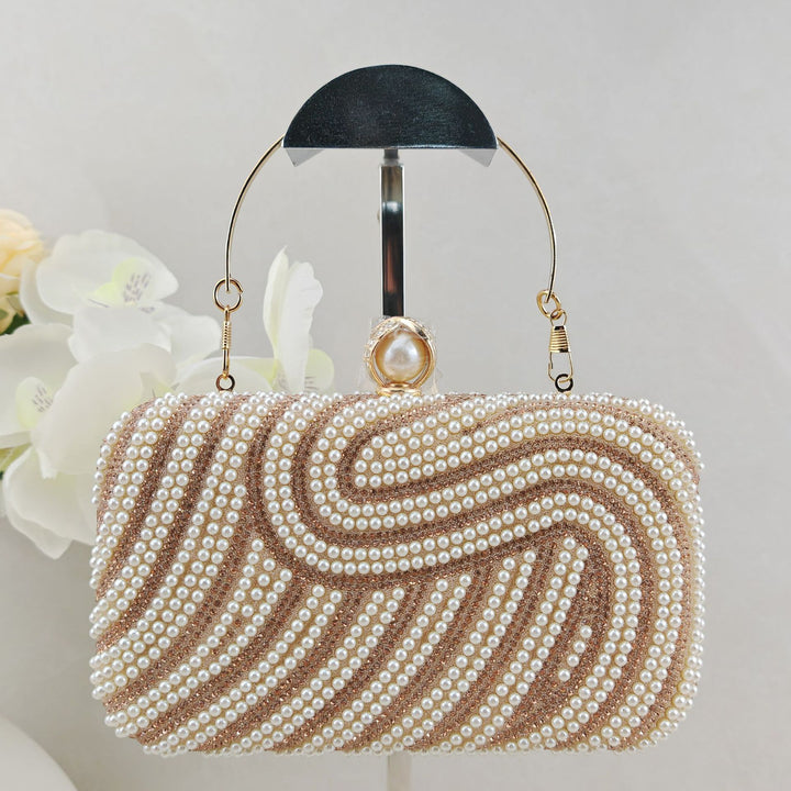 Elegant Beaded Evening Clutch