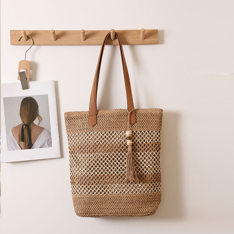 Braided Tote Bag Made From Natural Materials Stornfield