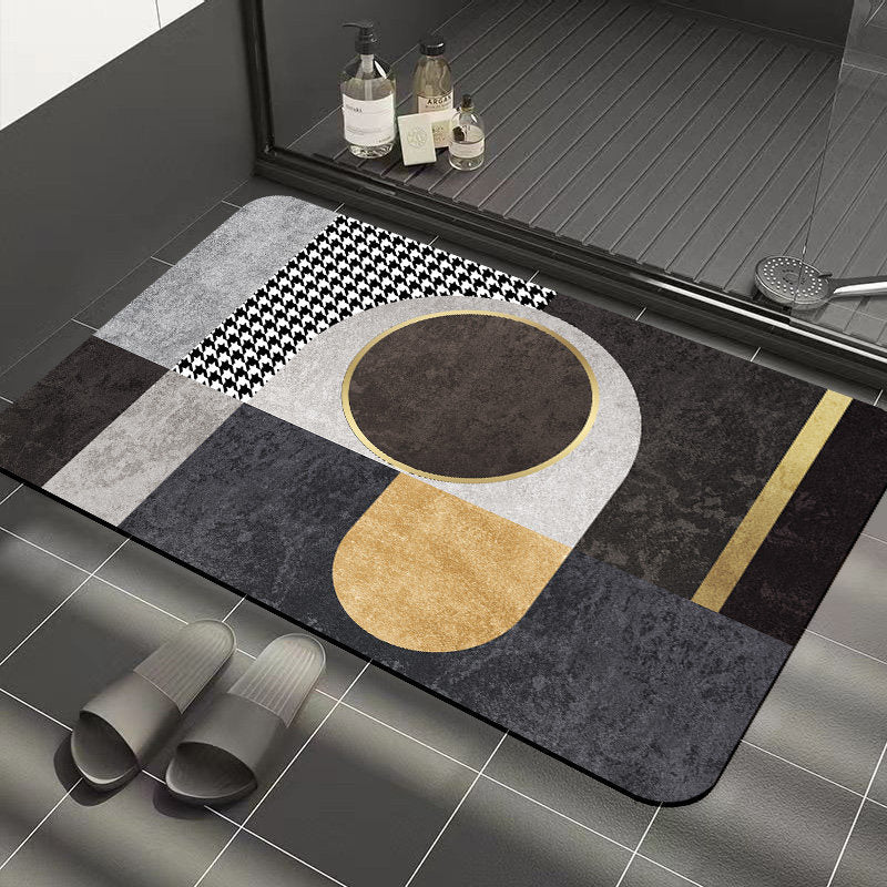 Abstract Geometric Design Area Rug
