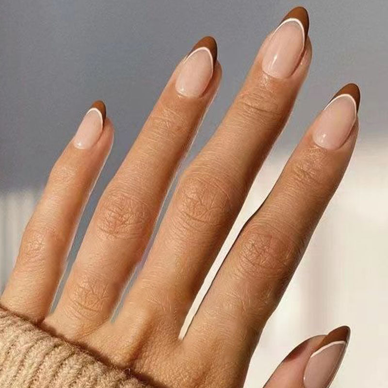 Premium Natural Finish Press-On Nail Tips Stornfield