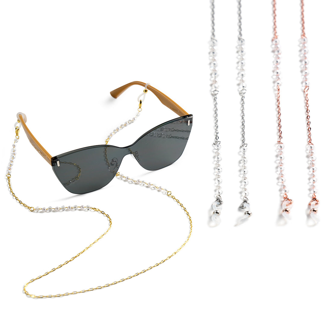 Elegant Beaded Chain Eyewear Holder Stornfield
