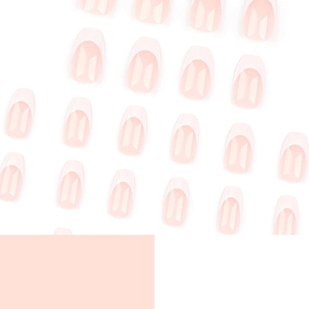 Elegant Nail Art with French Tip Design Stornfield