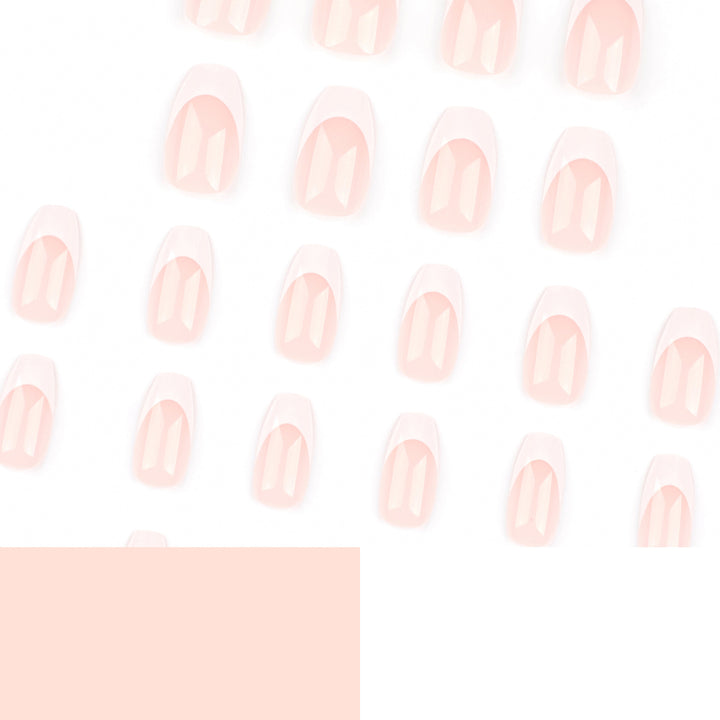 Elegant Nail Art with French Tip Design Stornfield