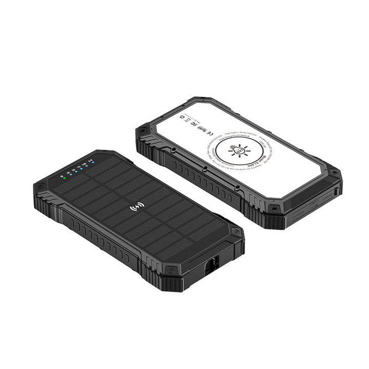 Robust Solar Powerbank with Wireless Charging Technology Stornfield
