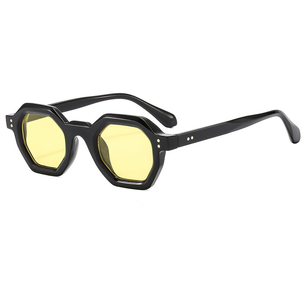 Women’s geometric sunglasses with distinctive design and protective UV filter Stornfield