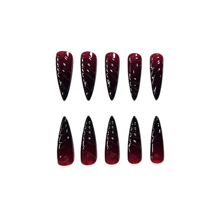 Elegant Long Stiletto Nail Art Extensions Stornfield