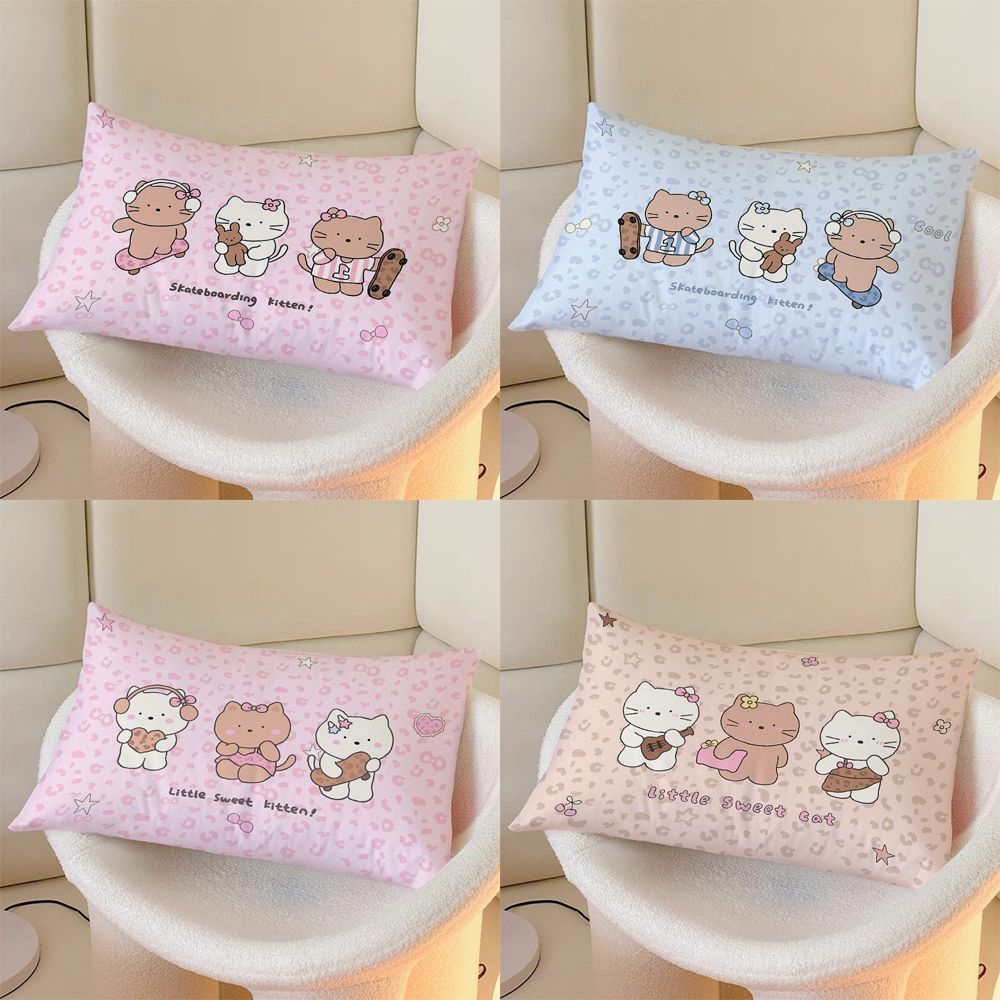 Cartoon-Themed Cozy Throw Pillow