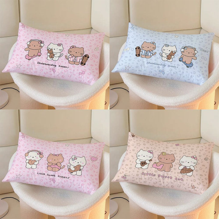 Cartoon-Themed Cozy Throw Pillow