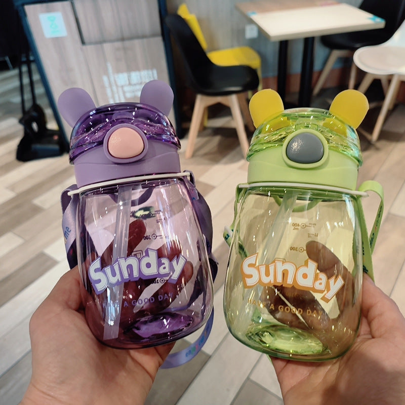 Women's Playful Water Bottle with Animal Ears Stornfield