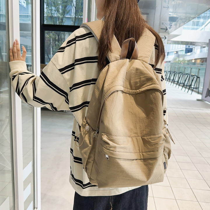 Sporty backpack with practical side pockets Stornfield