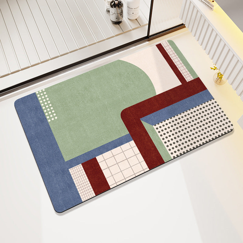 Abstract Patterned Area Rug Stornfield