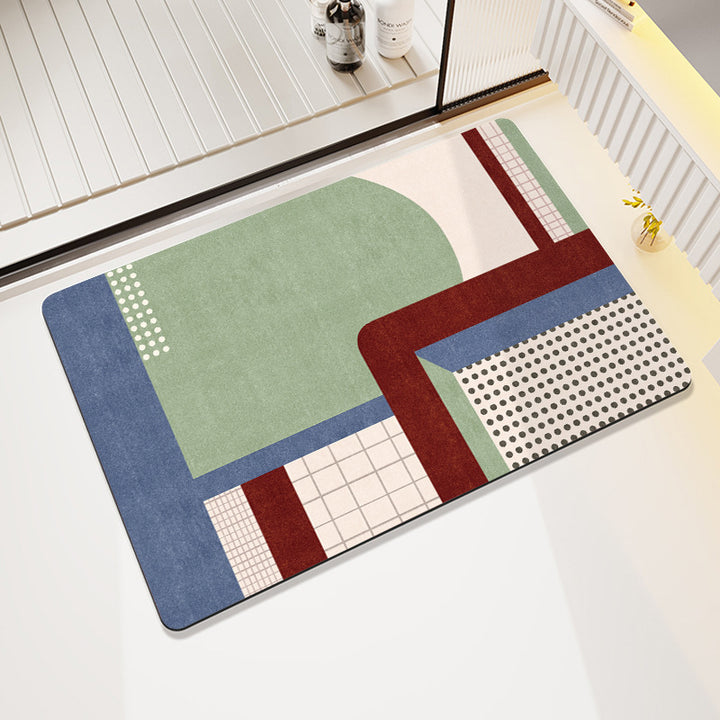 Abstract Patterned Area Rug Stornfield
