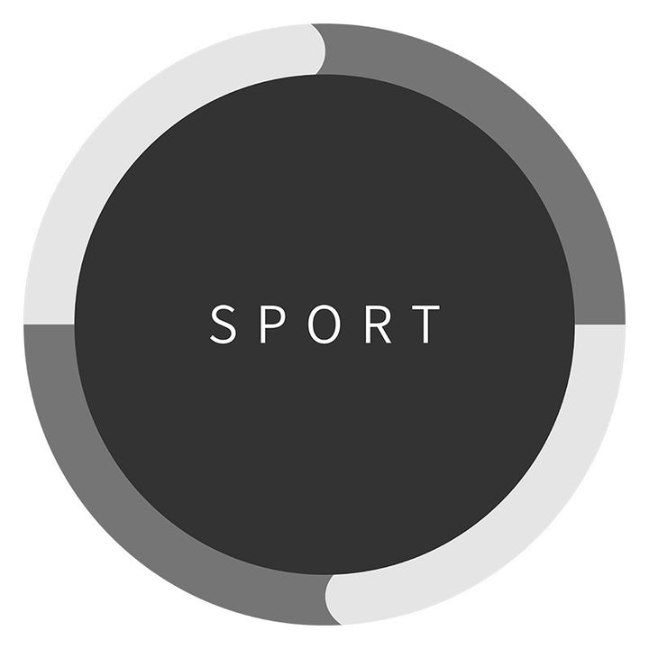Abstract Sports-Themed Area Mat Stornfield