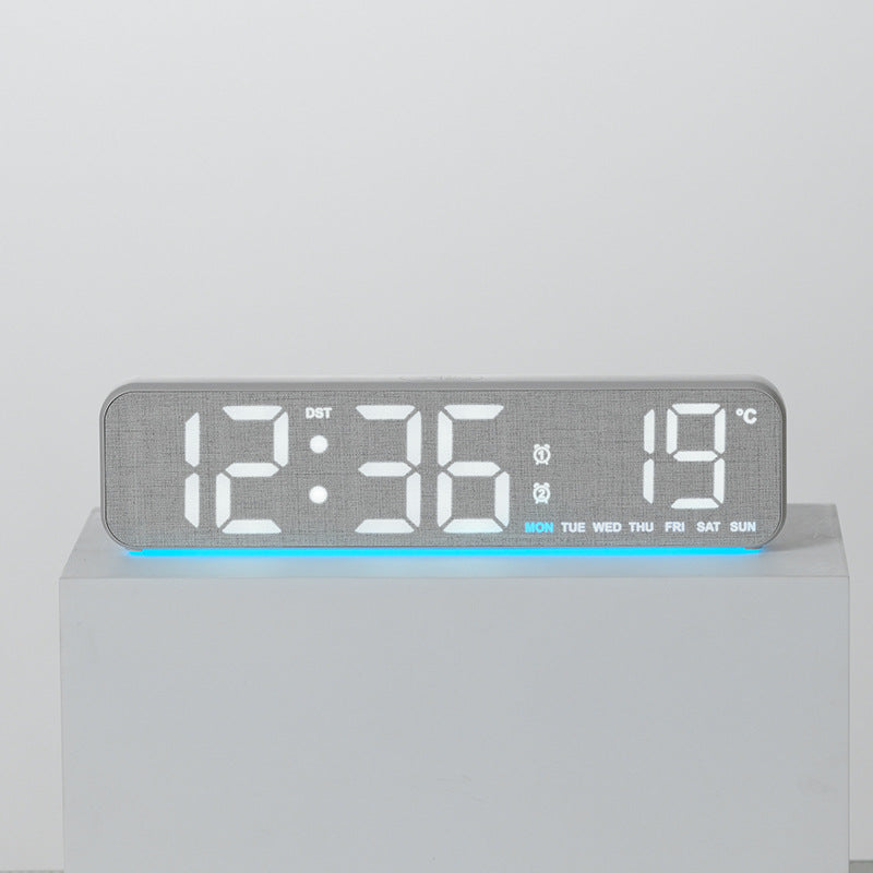 Digital Multifunction Alarm Clock with Temperature and Date Display Stornfield