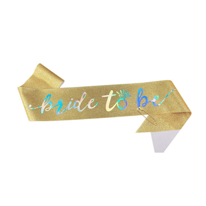 Ladies Glittering Bride Sash Stornfield