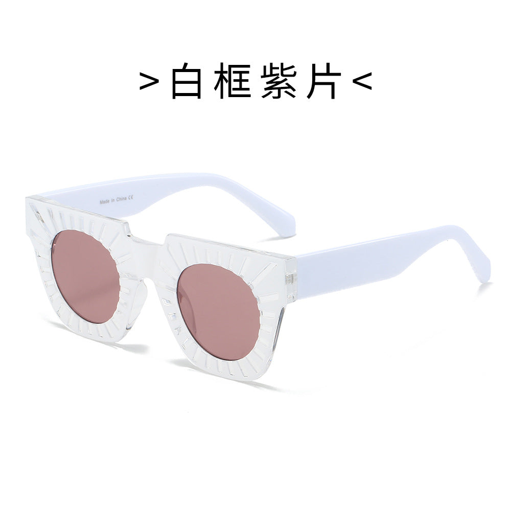 Ladies Fashion Sunglasses with Creative Geometric Frame Stornfield