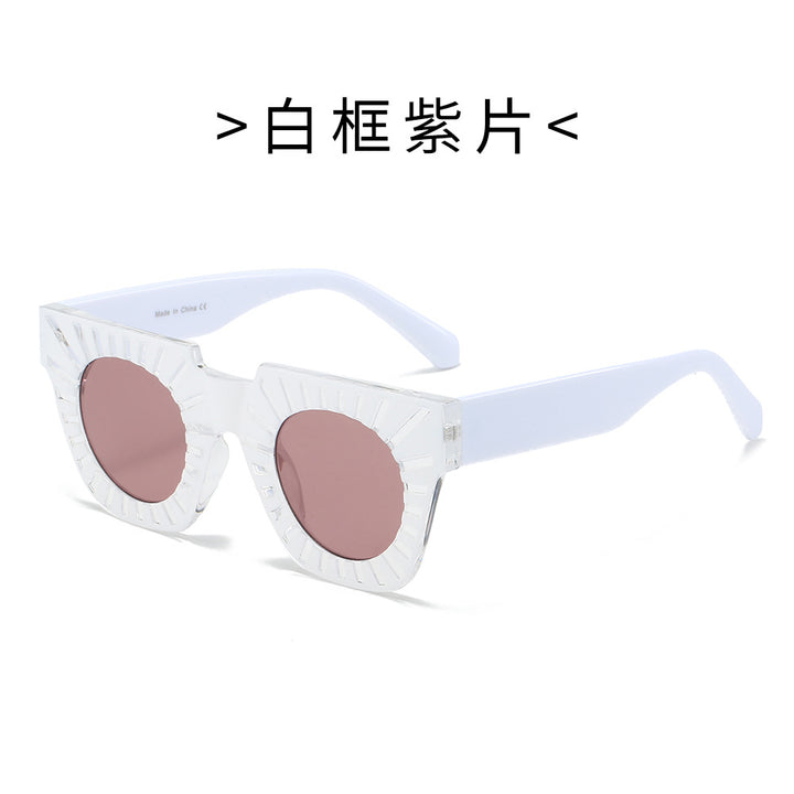 Ladies Fashion Sunglasses with Creative Geometric Frame Stornfield
