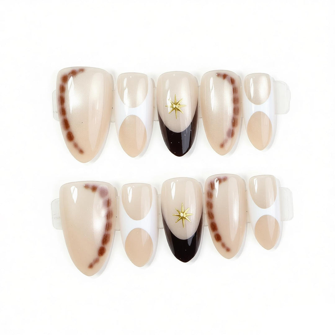 Glamorous Press-On Nail Art Set Stornfield