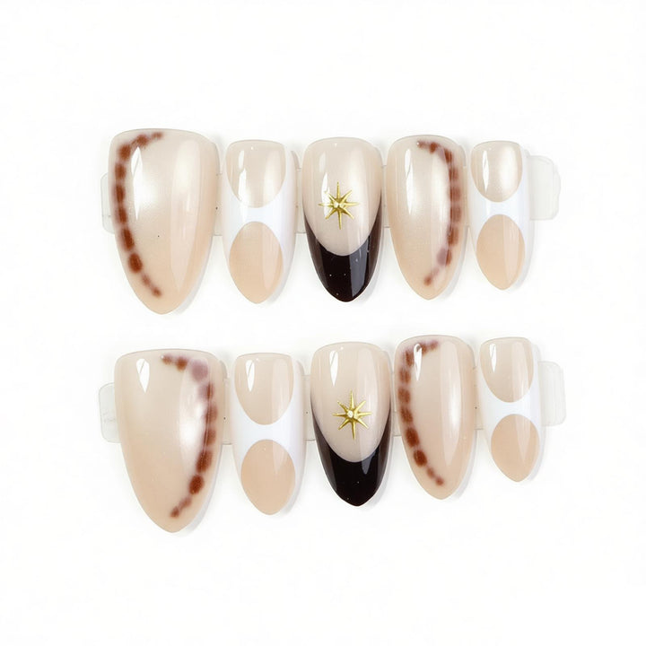 Glamorous Press-On Nail Art Set Stornfield